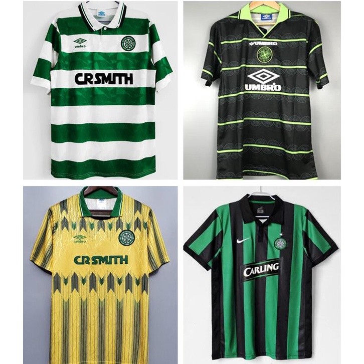 92/93 เซลติกส์ ย้อนยุค เสื้อเจอร์ซีย์ 1980/81 95/97 97/99 98/99 05/06 เซลติกส์ ฟุตบอลเจอร์ซีย์ผู้ชายเสื้อฟุตบอล เสื้อเจอร์ซีย์