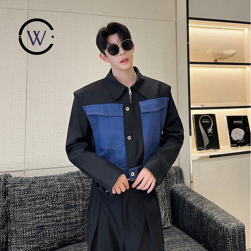 แจ็คเก็ตยีนส์สไตล์ฤดูใบไม้ร่วง สีคมชัด ขนาดสั้น รหัส W10293 หมายเลขหน้า 9120 แบบทรงประสิทธิภาพ