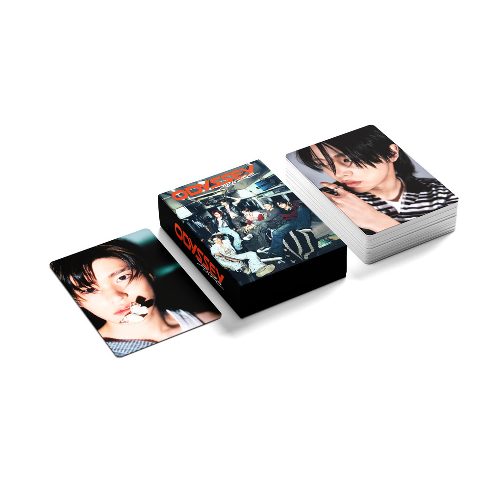 การ์ดโลโม่ อัลบั้ม GUITARS SHOTARO EUNSEOK SUNGCHAN WONBIN SEUNGHAN SOHEE ANTON Kpop จํานวน 55 ชิ้น 