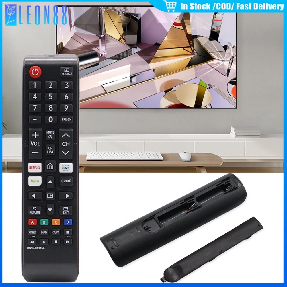 เก็บเงินปลายทาง！รีโมททีวีsamsung ซัมซุง รุ่น BN5901315d ใช้กับทีวีซัมซุงสมาร์ททีวี  มีปุ่มNETFLIX
