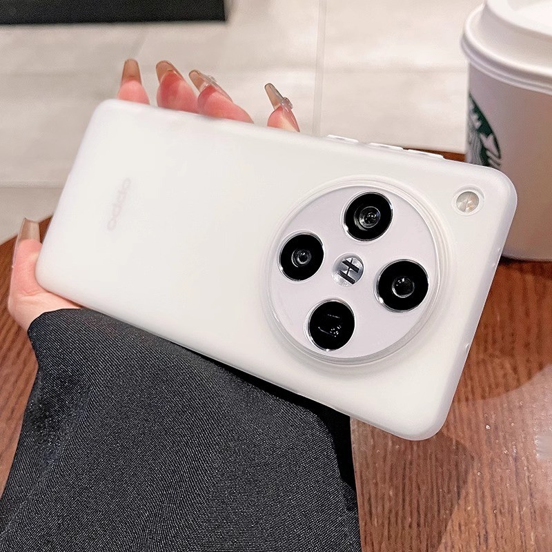 0.3 มม.Ultra Slim Micro Matte Soft TPU CaseสําหรับOppo Find X8/ X8 Pro Full CoverageกันกระแทกOppo Cover