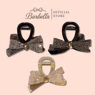 Barbella กิ๊บโบว์เพชรทรงหรู กลิตเตอร์ประกายเงางาม รุ่น Giselle (BB034)