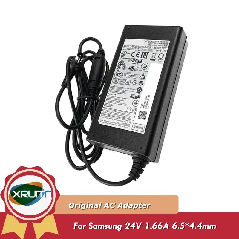 Original 24V 1.66A AC DC Adapter A4024-FPN Charger สําหรับ Samsung Soundbar K550 HW K450 HW-H750 HW-