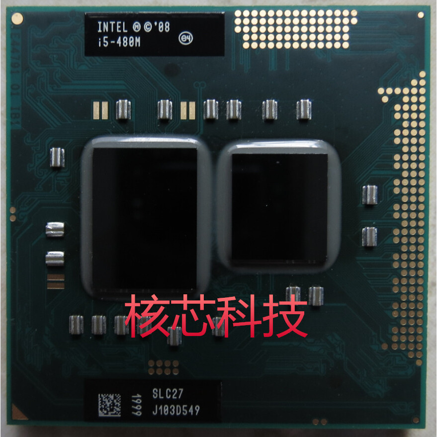 Intel I5 480M CPU 2.66/3m/1066 I5 540M รุ่นอย่างเป็นทางการของแท้ PGA P6100
