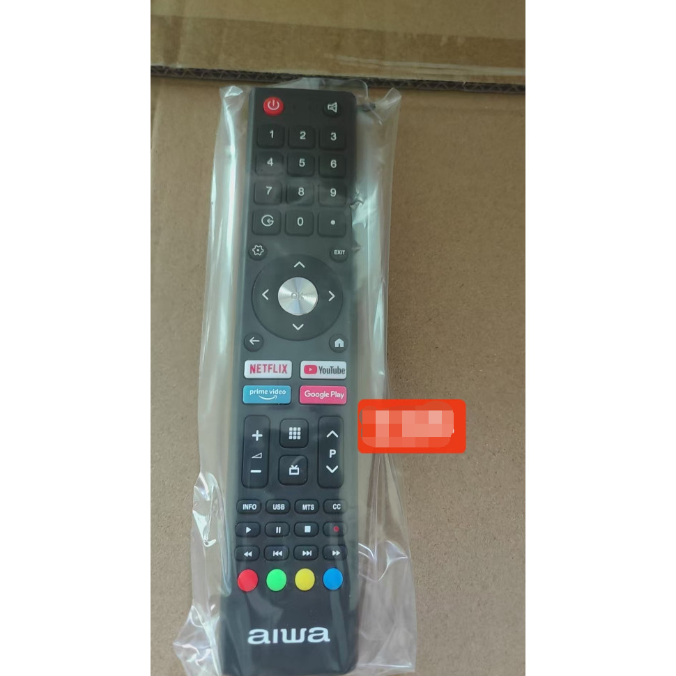 Aiwa รีโมทคอนโทรลสําหรับ CHIQ KOGAN ALBADEEL TV GCBLTV02ADBBT ไม่มีเสียง fffefhrudh