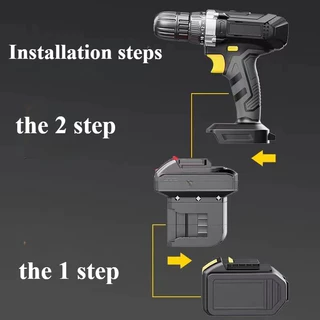 MAKITA/Osuka ตัวแปลงแบตเตอรี่ 2 ใน 1 สําหรับ ใครจากไป/มากีต้า เหมาะสําหรับสว่านไฟฟ้า ประแจ และไฟทํางาน