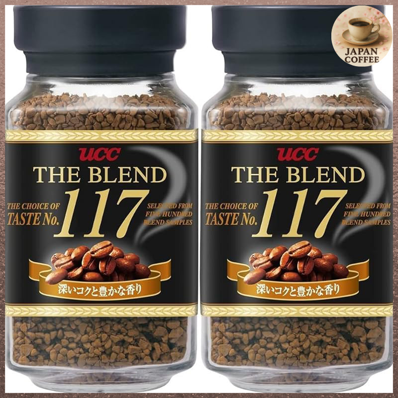 UCC The Blend 117 Instant Coffee 90g × 12 Bottles – Rich Aroma Japan Coffee – Bulk Wholesale Pack