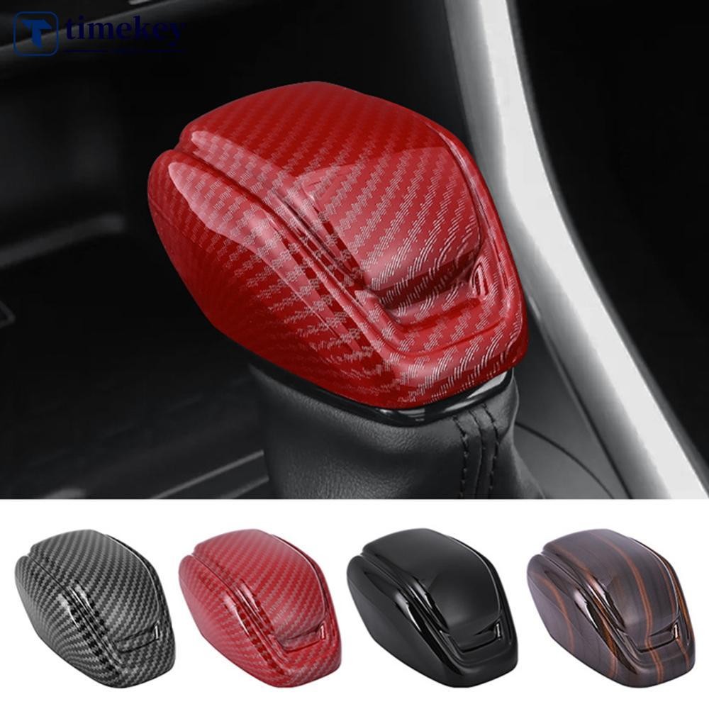 TME เกียร์รถเกียร์ Shift Knob หัวเกียร์ Trim อุปกรณ์เสริมสําหรับ Toyota RAV4 2020 - 2025 Highlander 