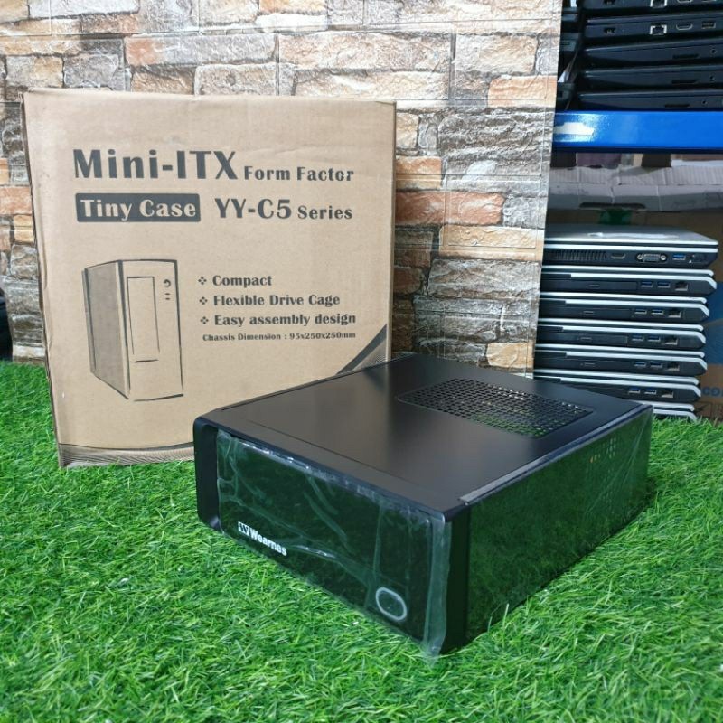 CASING Mini-ITX Form Factor YY-C5 Series NEW (ยาว 25 สูง 25 กว้าง 9.5) เอกสารและGUARANTEEED