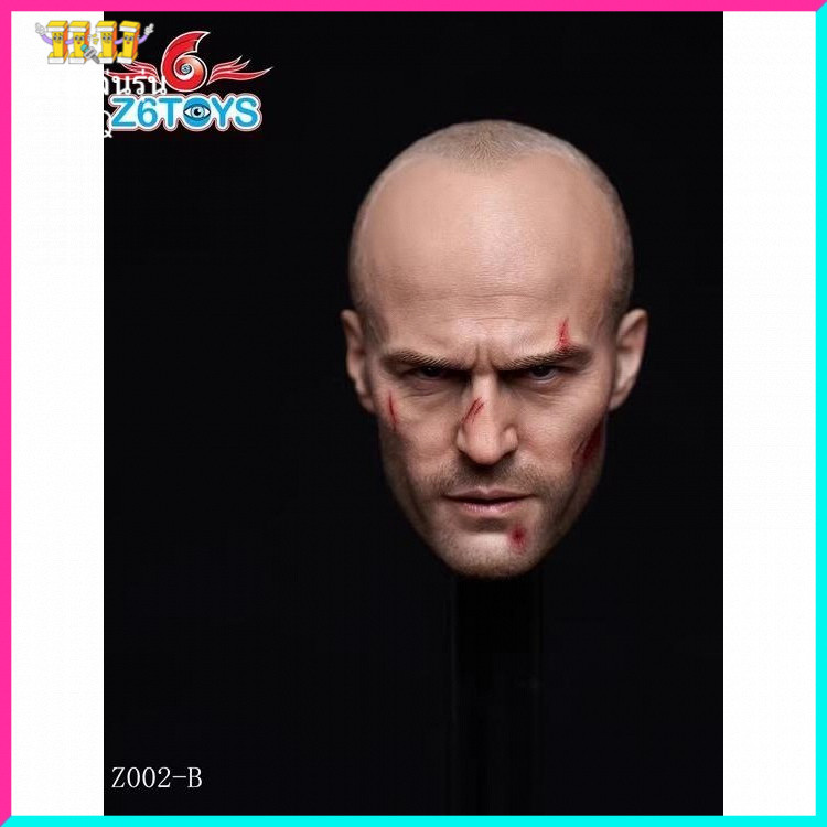 พร้อมสต็อก Z6TOYS Z-002 1/6 Man ทหารยุโรปอเมริกัน Tough Guy Jason Stanson หัวแกะสลักรุ่น Fine Coatin