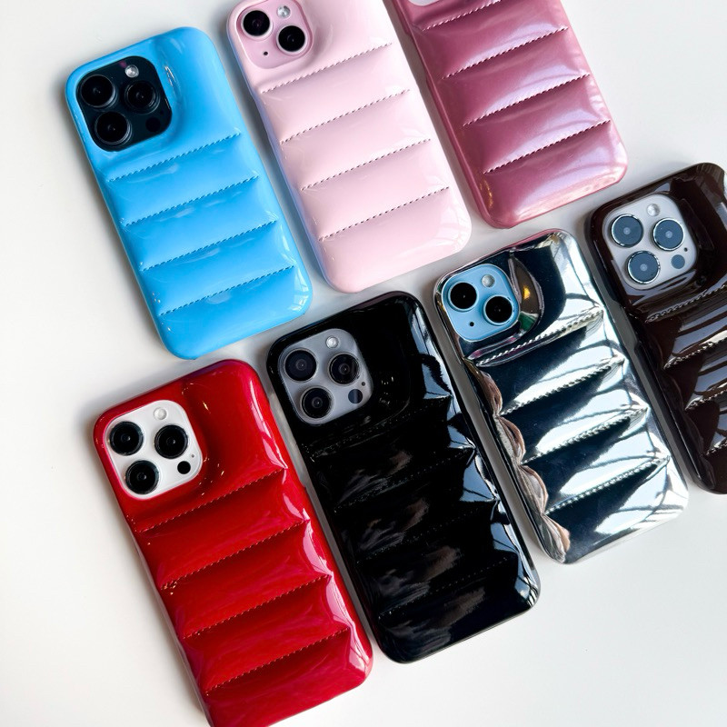 [i17] พร้อมส่ง  T7S174 เคสหนังโซฟา S2 (1) เคสหนังนิ่ม เมทาลิคเงิน ผิวมันวาว 11-14Promax,16,16plus,17Pro,17Promax – โปรปัง