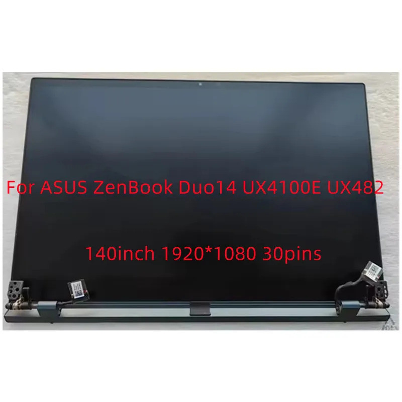 14.0 นิ้ว FHD หน้าจอ LCD สําหรับ ASUS ZenBook Duo14 UX4100E UX482 UX482EA UX482EG UX4100EA Assembly 