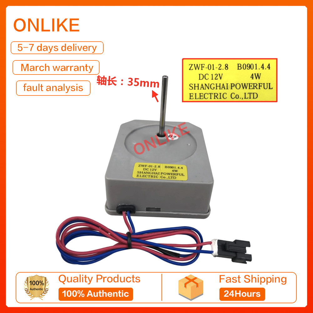 ใหม่ Electrolux BCD-356WE EHC3507TS/TA มอเตอร์พัดลมทําความเย็น ZWF-01-2.8 B0901.4.4