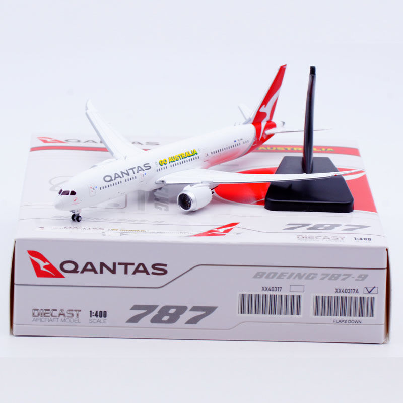 1: 400 JC Wings Alloy Airliner รุ่น Australia Airlines B787-9 VH-ZNH Wings