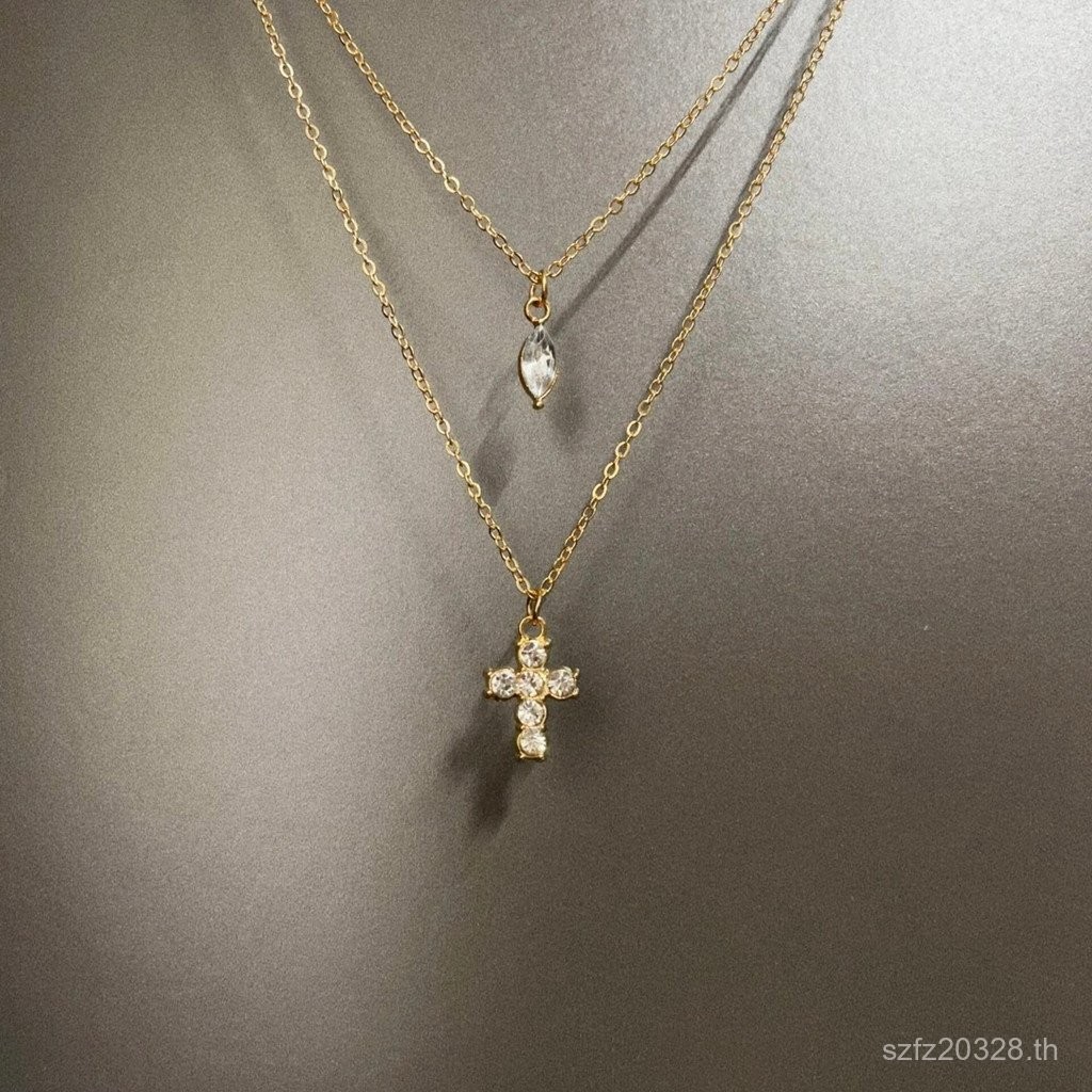 สร้อยคอ CrosswaterVintage หยด W7HN