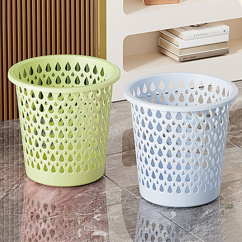 ถังขยะสำหรับครัวเรือน ถังขยะไม่มีฝา มีให้เลือก 2 สี ดีไซน์สวยงาม รูปทรงทันสมัย ถังขยะ ใช้ได้หลากหลายวัตถุประสงค์