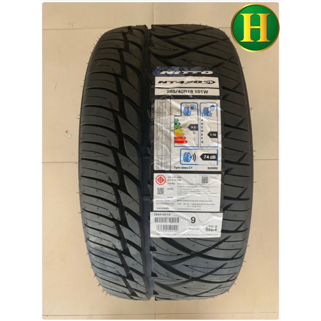 285/40R18 NITTO 420SD ยางใหม่กริ๊ปปี2021🎏ราคาต่อเส้น✅แถมจุ๊บลมยาง👍 มีรับประกันนาน3ปี✅❤️