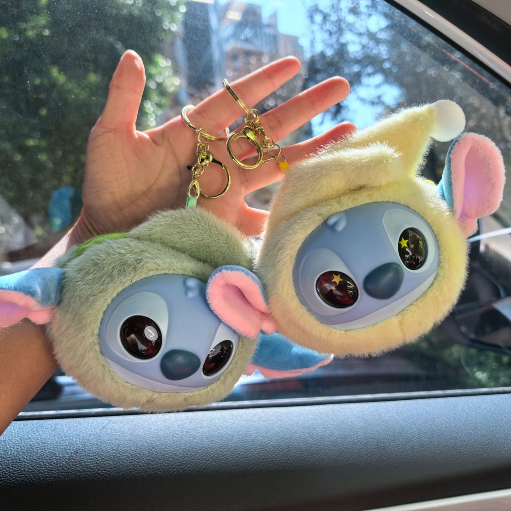 Stitch ตุ๊กตาพวงกุญแจหัว Lilo & Stitch