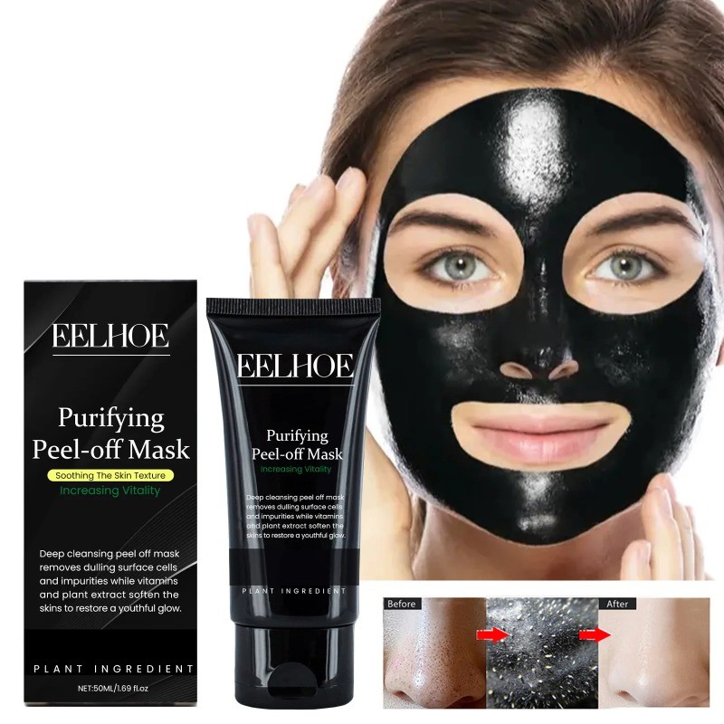 Blackhead Remover Mask จมูก Black Dots Anti Acne Pimple Spot ทําความสะอาดล้ําลึก Purifying รูขุมขนหด