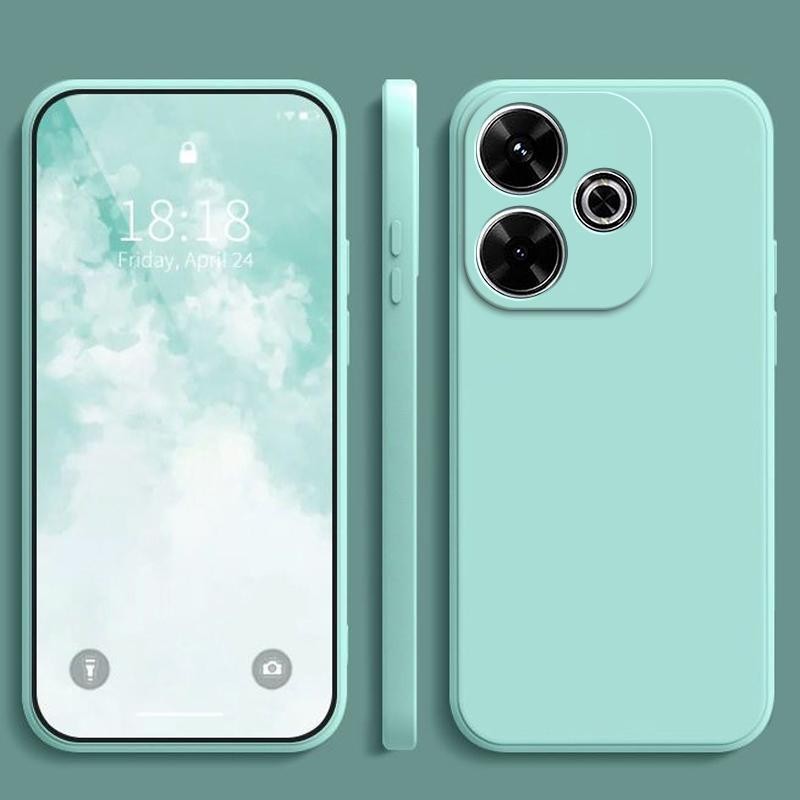 เคส Redmi 13X/13/13C/12C/12/10C/10A/10/9/9A/9C/9T/Redmi 14C SimpleสีธรรมดาAnti DROPซิลิโคนป้องกันกรณีYT - รูปที่ 7