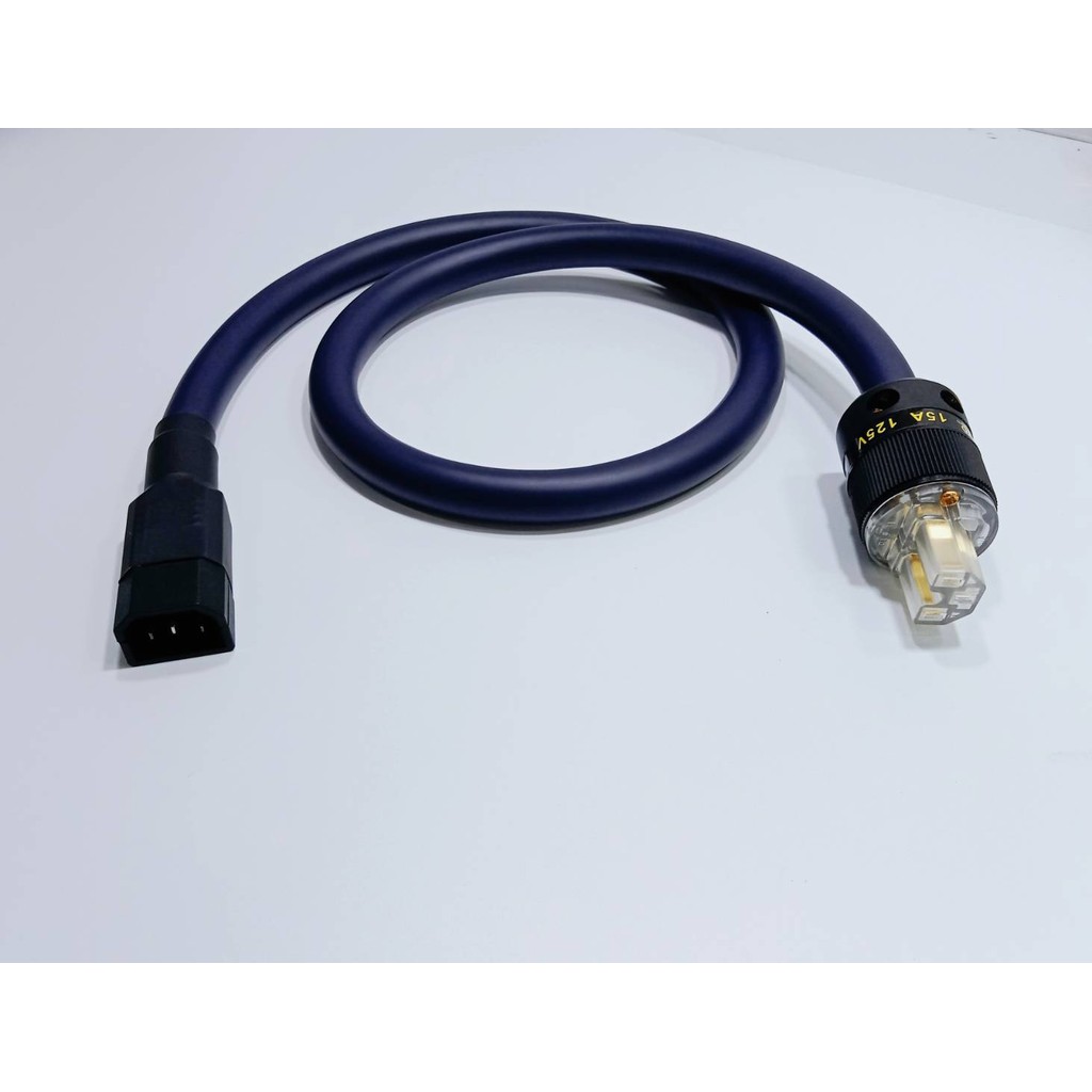 สายไฟFURUKAWA สายไฟ IEC320 แบบ C13 to C14 สำหรับ Computer, UPS, DC Block Audiolab ..