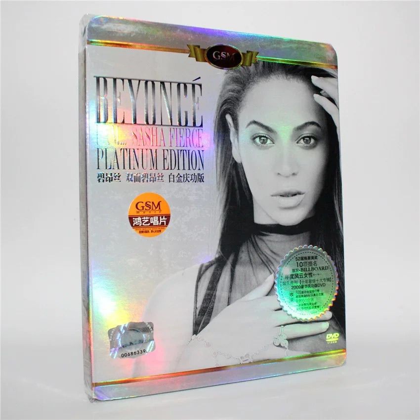 Beyonce Double-Sided Beyonce Platinum Celebration DVDBayonce MV Hongyi Records