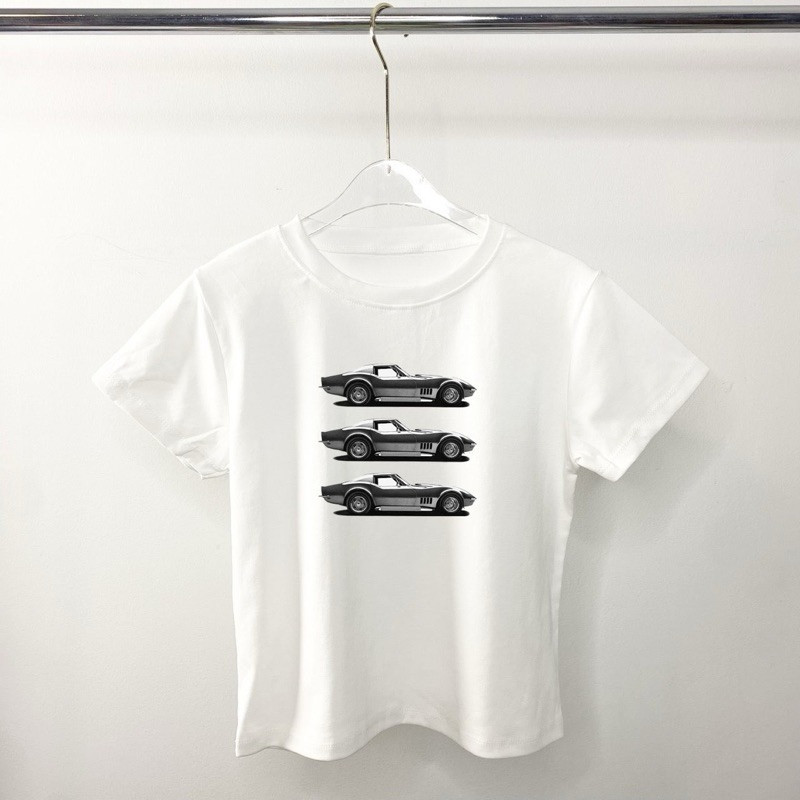 เสื้อครอปเข้ารูปBabyteeสกรีนลายคิตตี้ทรงสวย เก็บทรงดูผอม ผ้ายูนิ สกรีนลาย เนื้อนุ่ม ใส่สบาย ยืดได้เยอะ