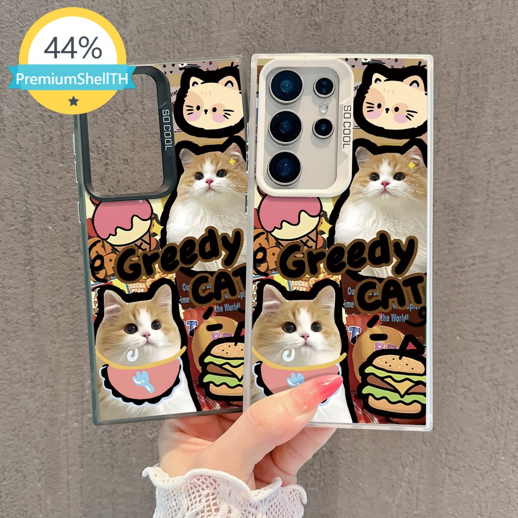 COD-ในไทย💥Lucky Kitty iPhone 16 15 14 13 12 11 x xr xsmax 7 8plus Samsung A53-A06HXMSCY2160 เคสมือถือ