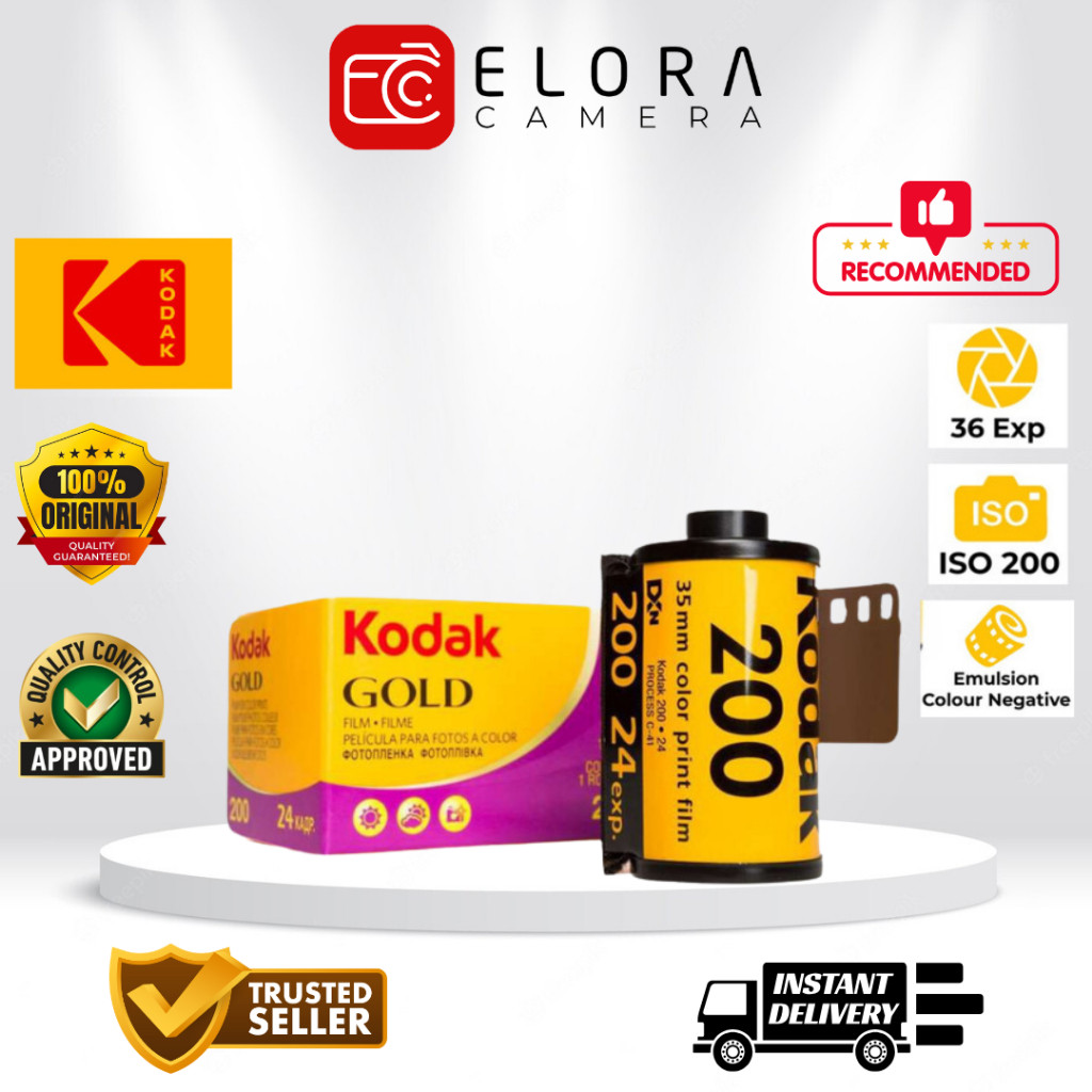 KODAK GOLD 200 ROLL FILM 35mm ISO 200 36exp - GOLD200