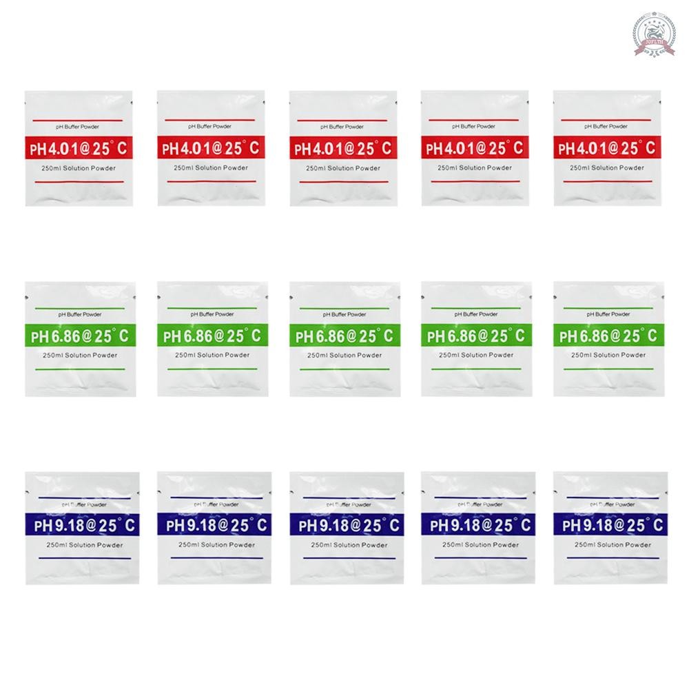 [โปรโมชั่น] PH Meter Calibration Point 3 Type PH Buffer Powder Set วัด Calibration Solution Powder ส