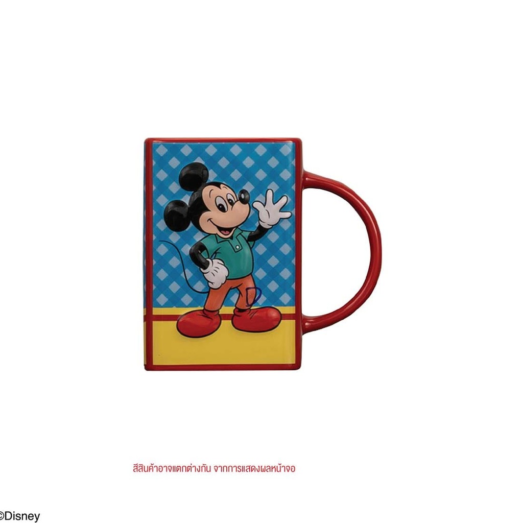 Disney Home แก้วมัค DISNEY รุ่น MICKEY-02#FSMCJ0511DND01/Red (13x9x12.5 ซม.) แบรนด์ DISNEYHOME