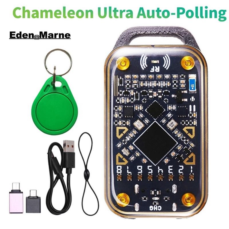 [Eden_Marner]Chameleon Ultra RFID Smart Chip Reader + UID พวงกุญแจสมาร์ทการ์ด Emulator Duplicator 12