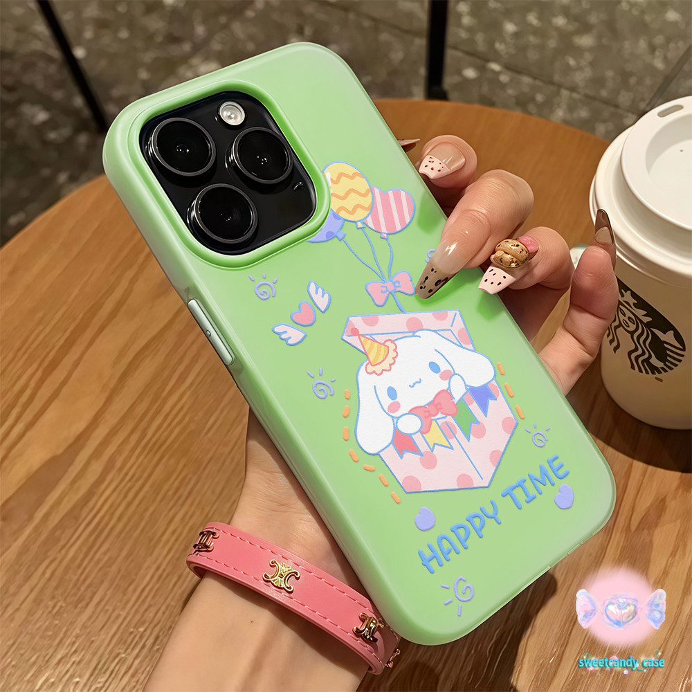 ส่งจากไทย น่ารัก การ์ตูน สีขาว สุนัขที่มีหูใหญ่  เคสยาก สำหรับ iPhone 16 15 14 13 12 11 6 7 8 plus Pro Promax X XR XS ราคา ถูกที่สุด ดีลบีเคเค แกลเลอรีภาพที่ 4