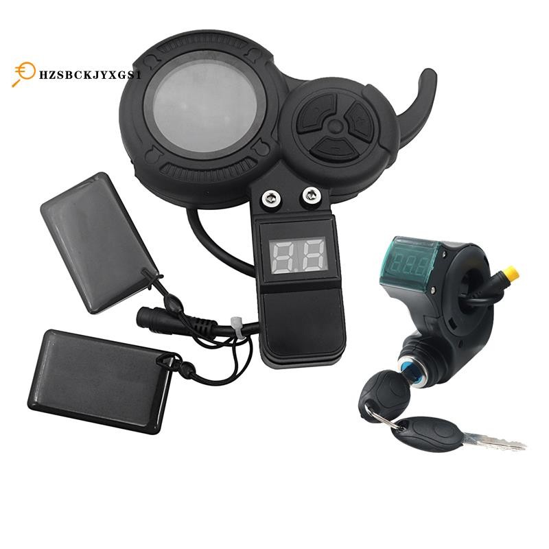 E-Scooter อุปกรณ์เสริม: จอ LCD, ระบบจุดระเบิด 3PIN, ล็อกคีย์, และสายคันเร่ง สำหรับ VESST 8/8+/9/9+/1