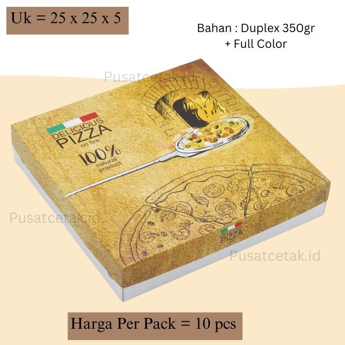 LATEST DESIGN PIZZA BOX / PIZZA BOX / PIZZA BOX 25x25x5 - Full Color