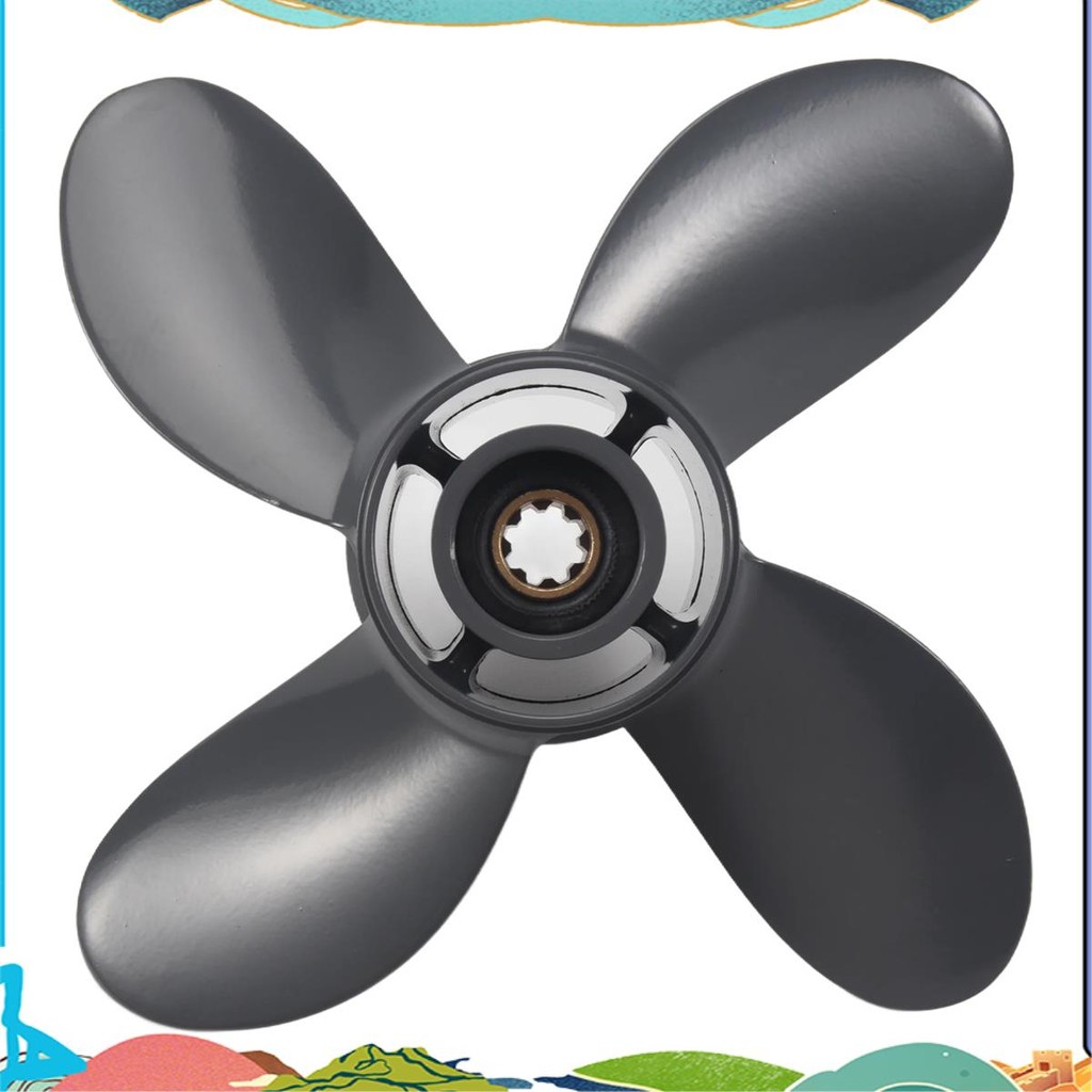 9 1/4X11 เรือใบพัดนอก,สําหรับ 9.9HP F9.9 15HP F15C F15 F20 BF8D/BF9.9D BF9.9/BF15A BF15D/BF20