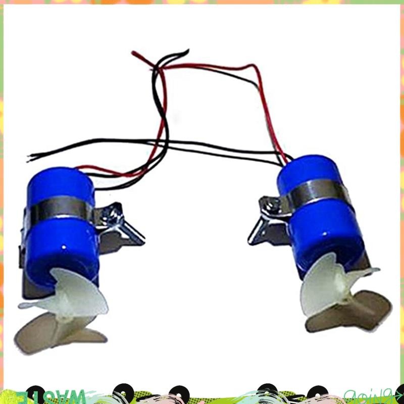 1 คู่ RC Jet เรือมอเตอร์ใต้น้ํา Thruster 7.4V 16800RPM CW CCW 3 ใบมีดใบพัดสําหรับ DIY Micro-ROV หุ่น