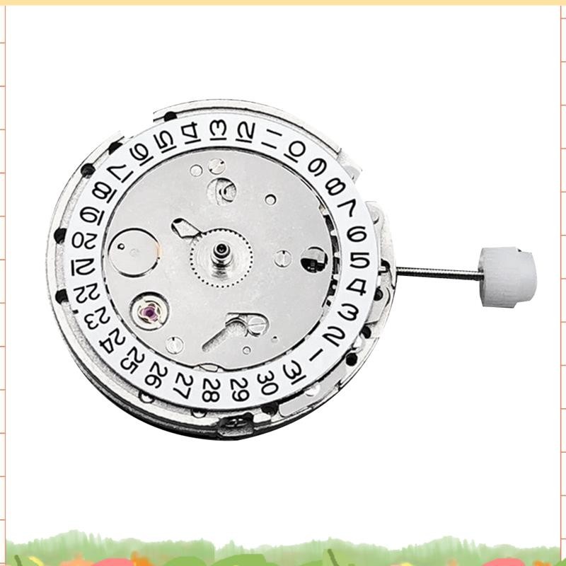 DG2813 Movement นาฬิกาปฏิทินสีขาววันที่ทดแทน Miyota 8215 821A Movement