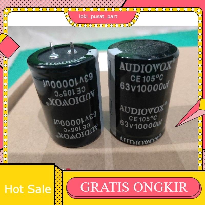 ELCO AUDIOVOX 63V/100uf