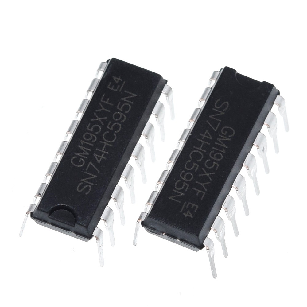 ชิปเดิม 10 ชิ้น SN74HC595N SN74HC595 74HC595N 74HC595