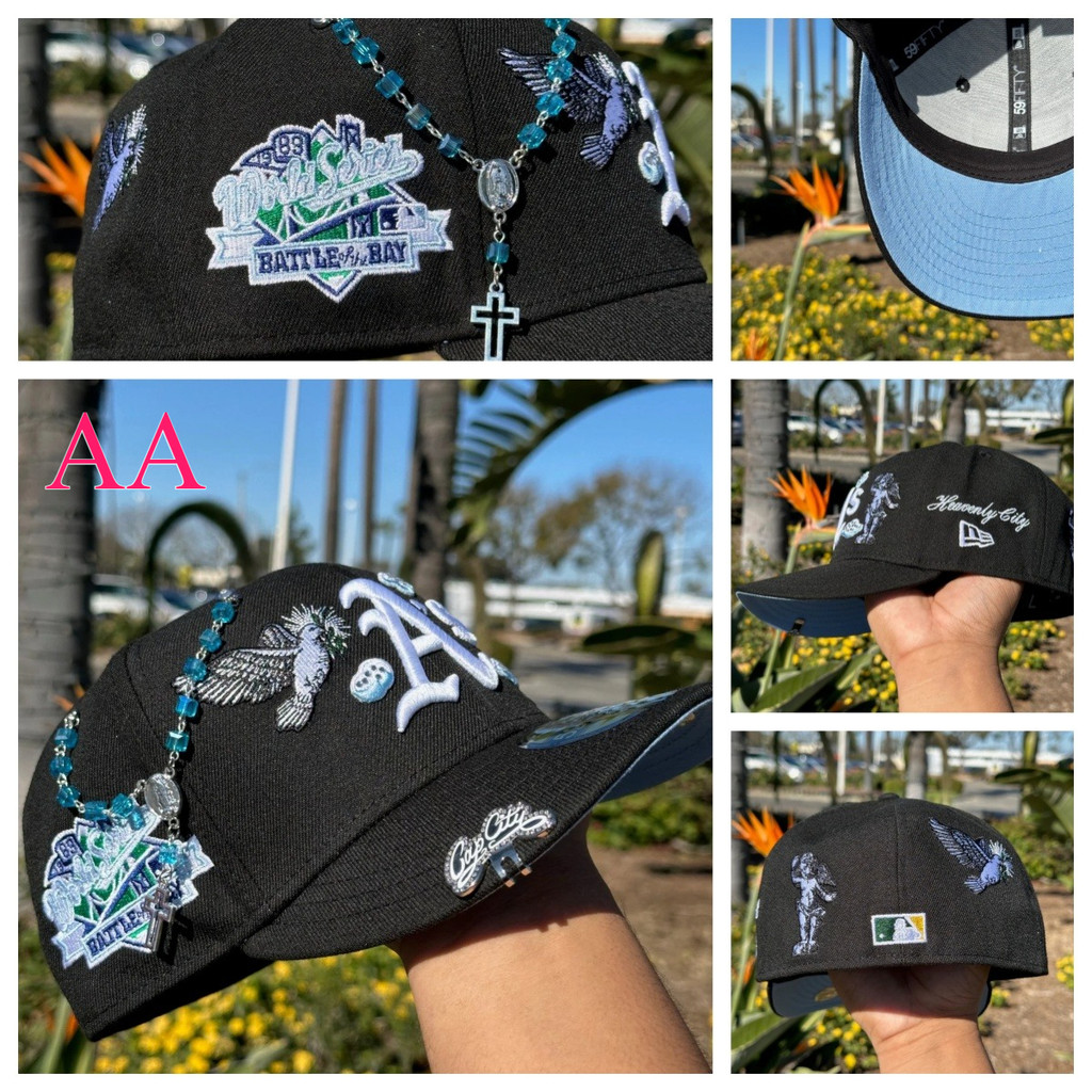 หมวก Oakland Athletics คุณภาพสูง ออกแบบพอดีหัว