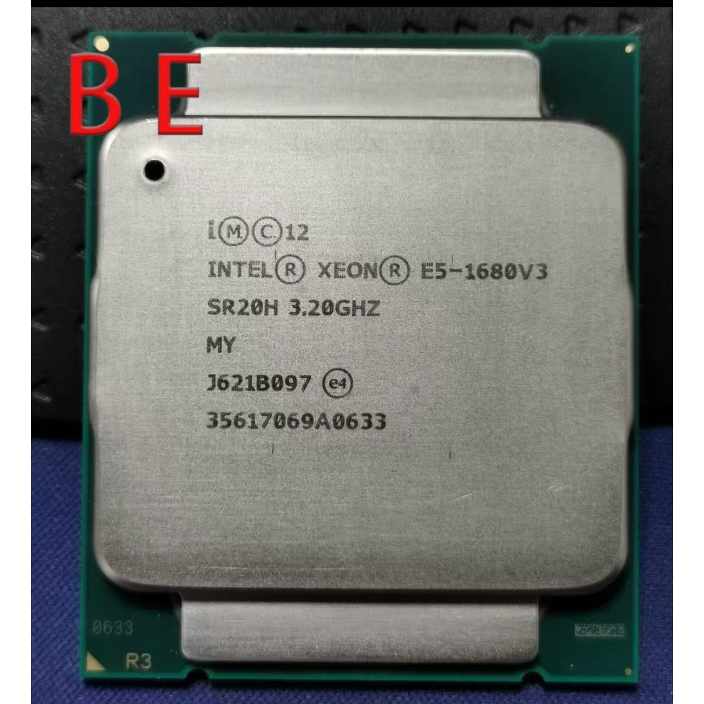 Xeon E5-1680 v3 LGA 2011-3 โปรเซสเซอร์ CPU 8 Core 3.20GHz SR20H Server 15MB