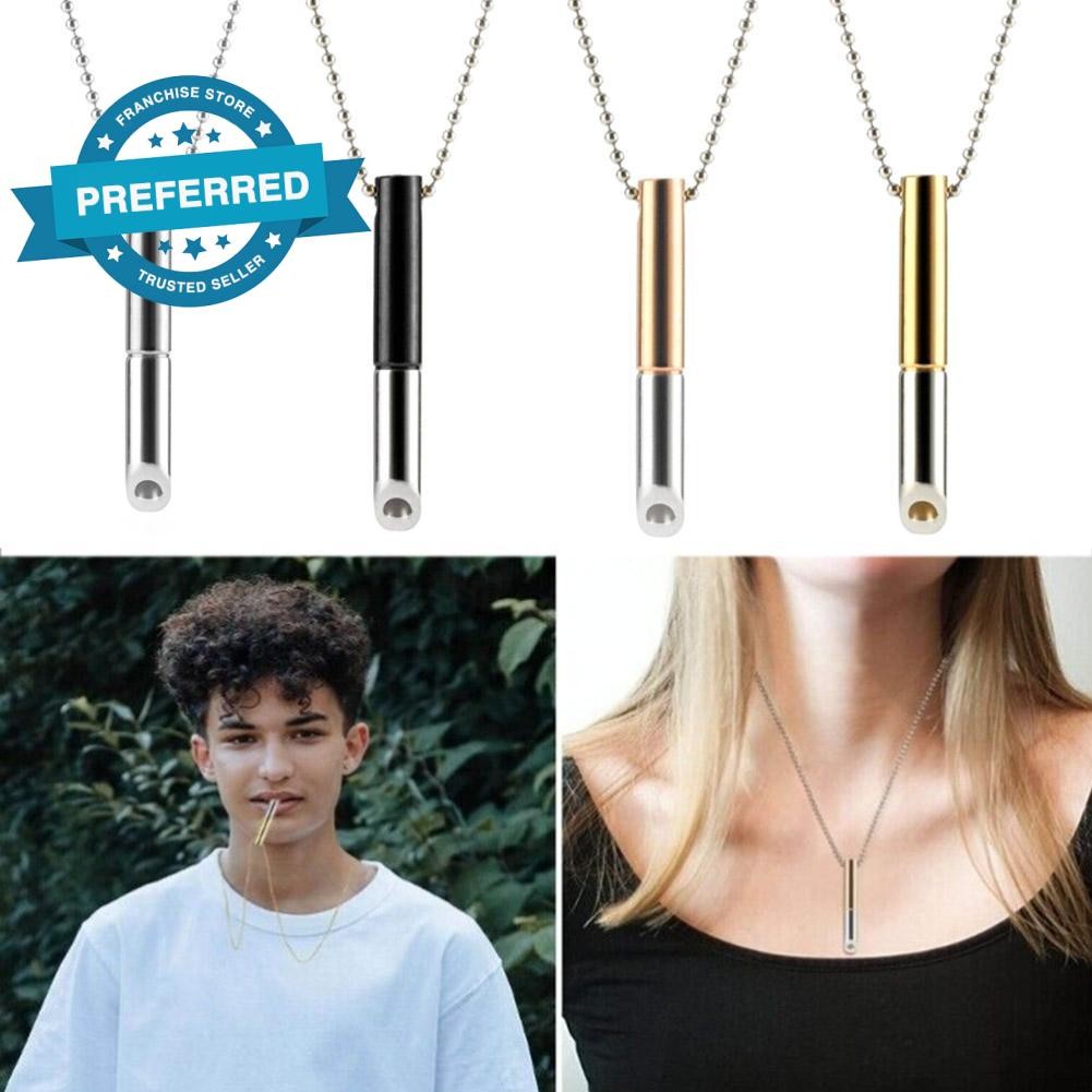 Anti Vaping สร้อยคอความเครียดบรรเทาสร้อยคอ Breathlace สร้อยคอเลิก Vaping N4p4