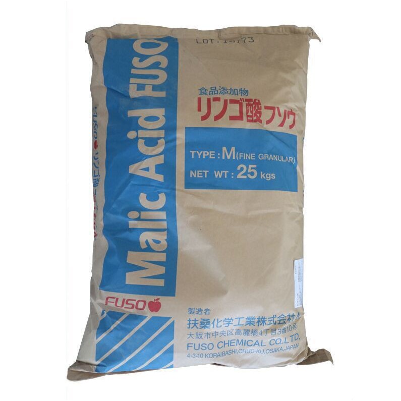Japan Fuso DL-Malic acid DL-Malic acid DL-Hydroxydroxydroxyd Diadyl acid 25kg/Pack