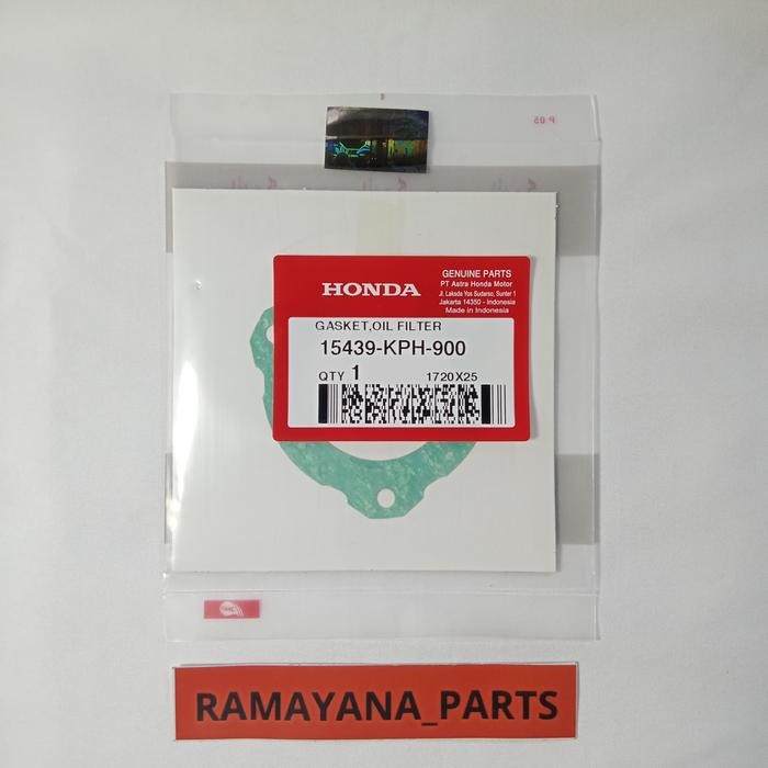 Kharisma Supra X 125 Supra X 125 ปะเก็นกรองน้ํามันฉีด บรรจุ 15439KPH900