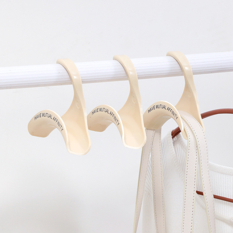 ตะขอกระเป๋า Artifact French Arch Stackable Bag Rack สายคล้องกระเป๋า Non-Deformable ตู้เสื้อผ้า Entrance ผ้าพันคอชั้นเก็บ