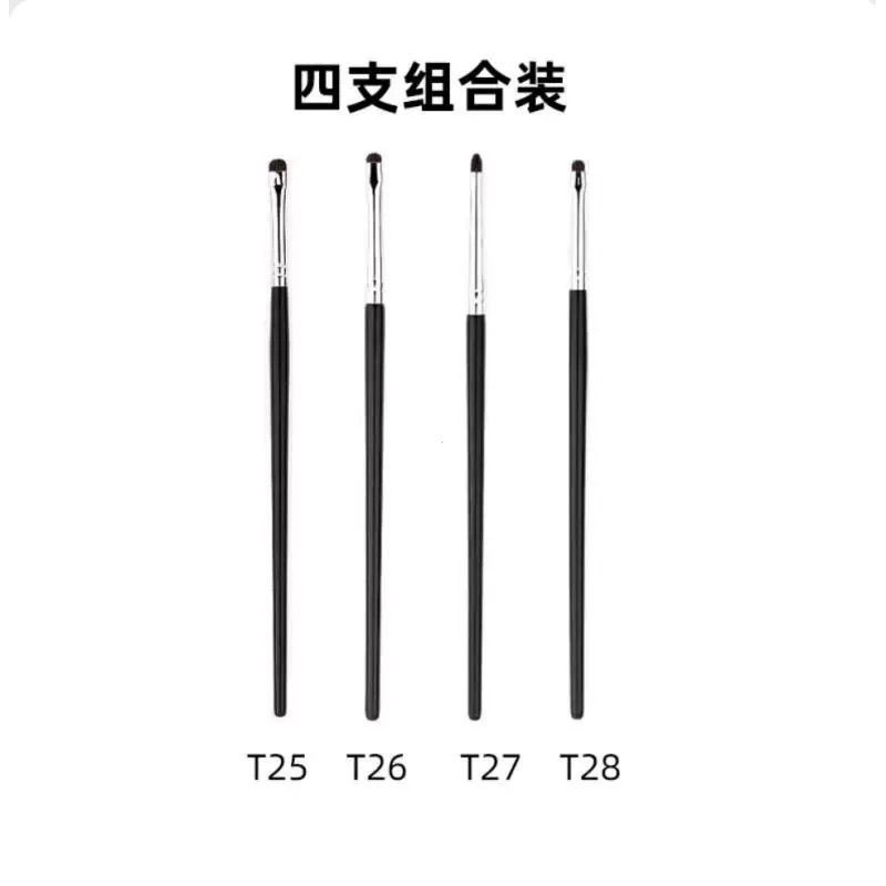 Pony Hair Eyeliner Brush Eye Shadow Detail Brush แปรงแต่งหน้า Eye Fine Halo คอนซีลเลอร์แปรงเริ่มต้นแบบพกพาชุดแปรงแต่งหน้าเครื่องมือแต่งหน้า ﻿ ราคา ถูกที่สุด ดีลบีเคเค แกลเลอรีภาพที่ 9