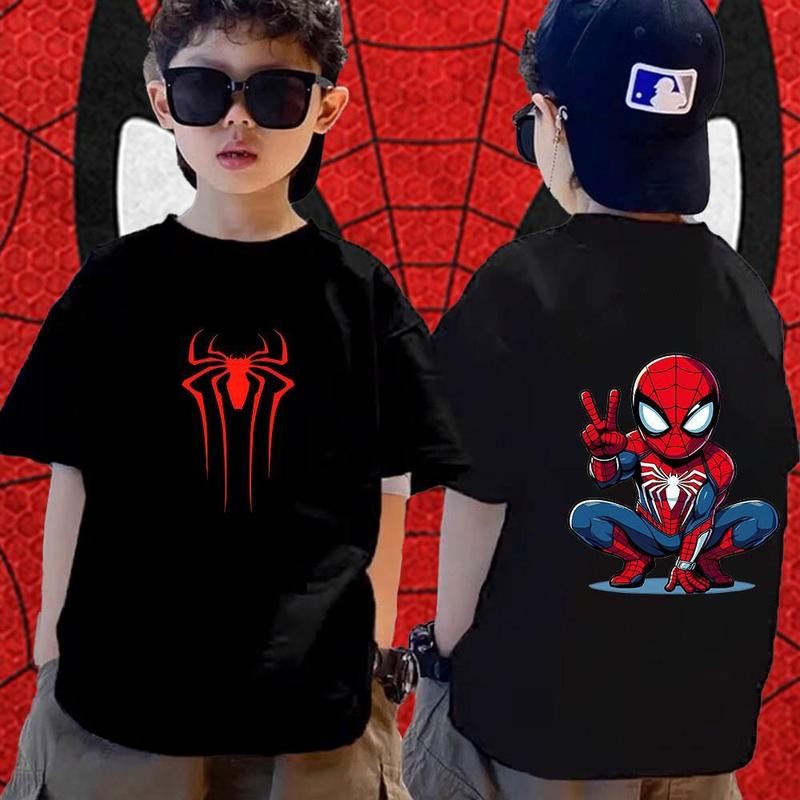 เสื้อยืดสไปเดอร์แมนสไตล์สตรีท สำหรับเด็กอายุ 1-11 ปี