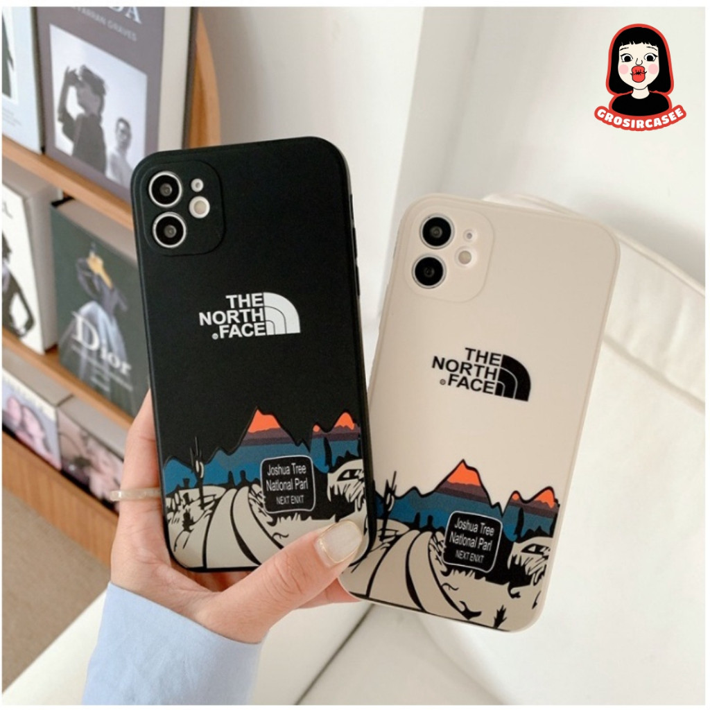 LENS PROTECTOR PRINTING N * rth face case realme c63 c61 c65 c67 9i c55 c33 11 10 4g 7 c30 C31 5 5i 