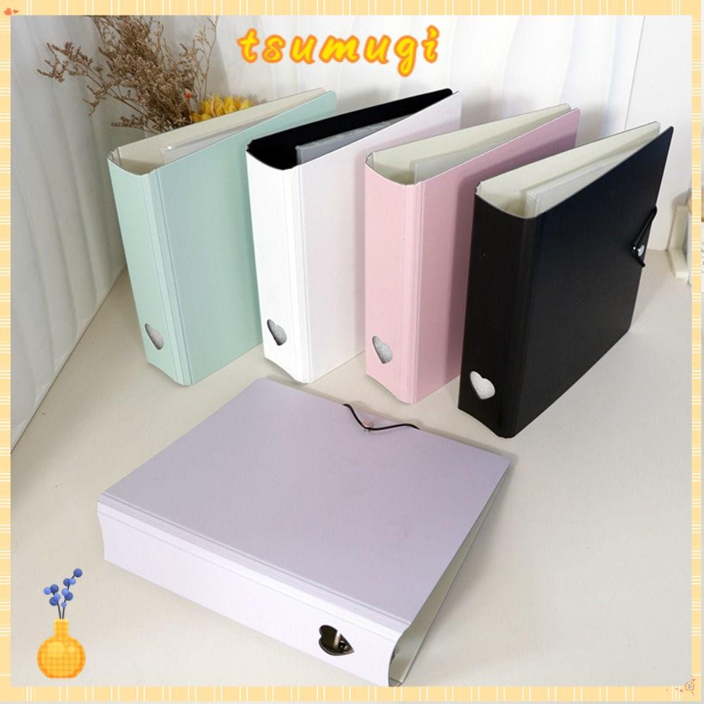 TSUMUGI Photocard Binder, a5 เครื่องเขียน Photo Collect, PP Card Storage Card Storage Album Photo